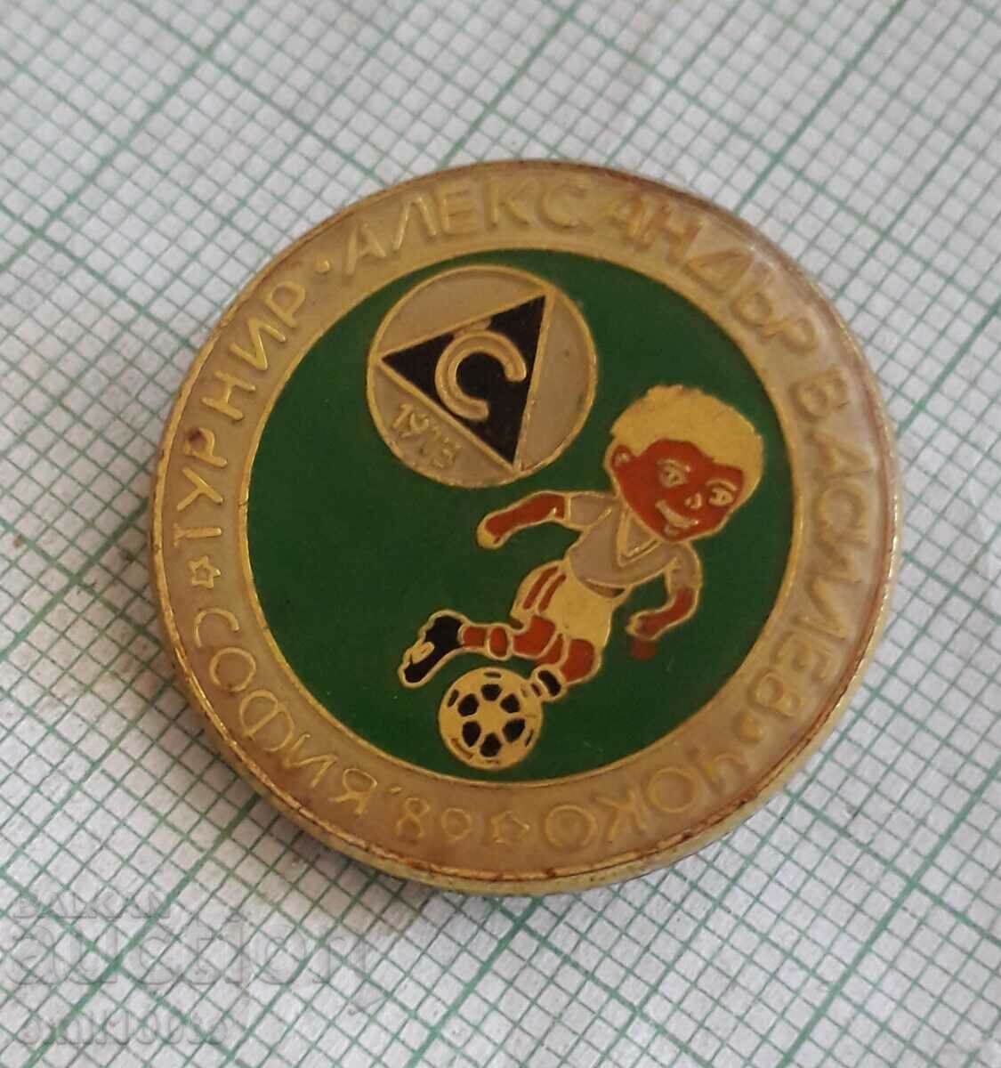 Auction Badge - Football tournament A. Vassilev CHOKO Slavia Sofia 91 Auction Badge - Football tournament A. Vassilev CHOKO Slavia Sofia 91