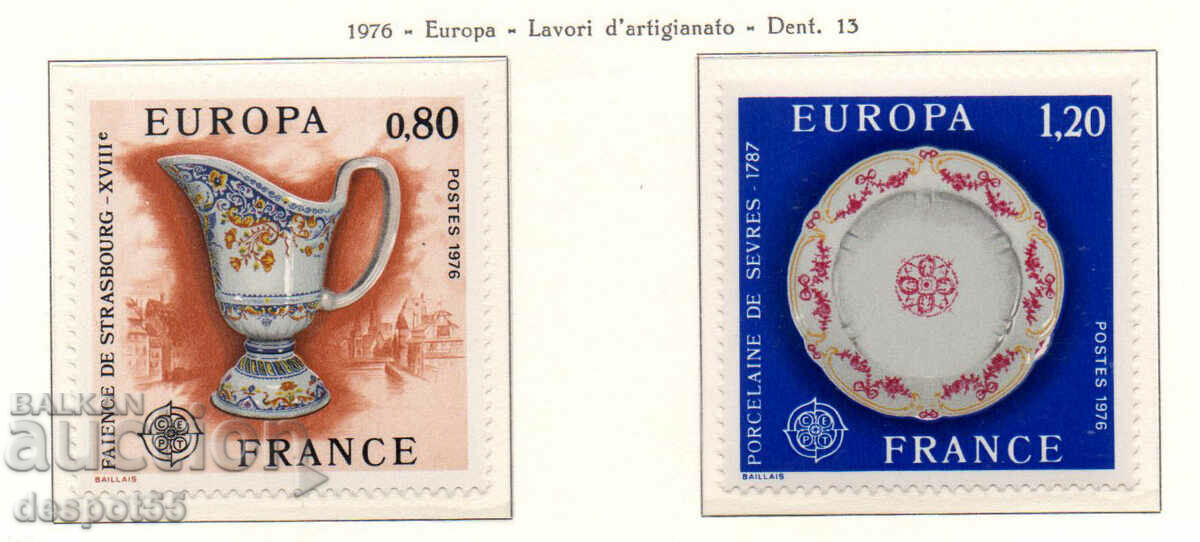 1976. Γαλλία. Ευρώπη - Χειροτεχνία.