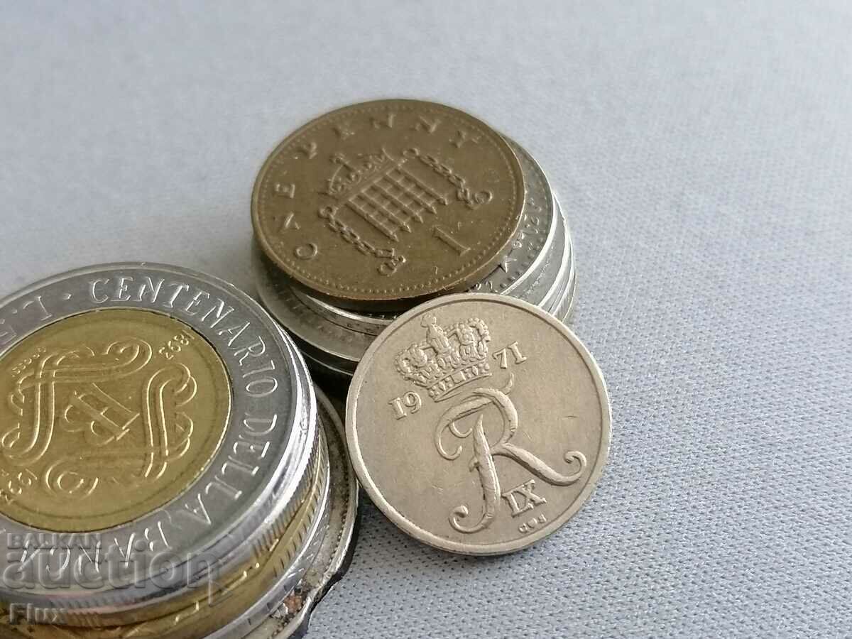 Coin - Denmark - 10 Ores | 1971 with price 0.85 BGN | € 0.43 Coin - Denmark - 10 Ores | 1971 with price 0.85 BGN | € 0.43
