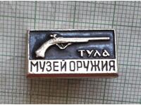 Insigna - Muzeul Armelor din Tula URSS vechi pistol capsulă