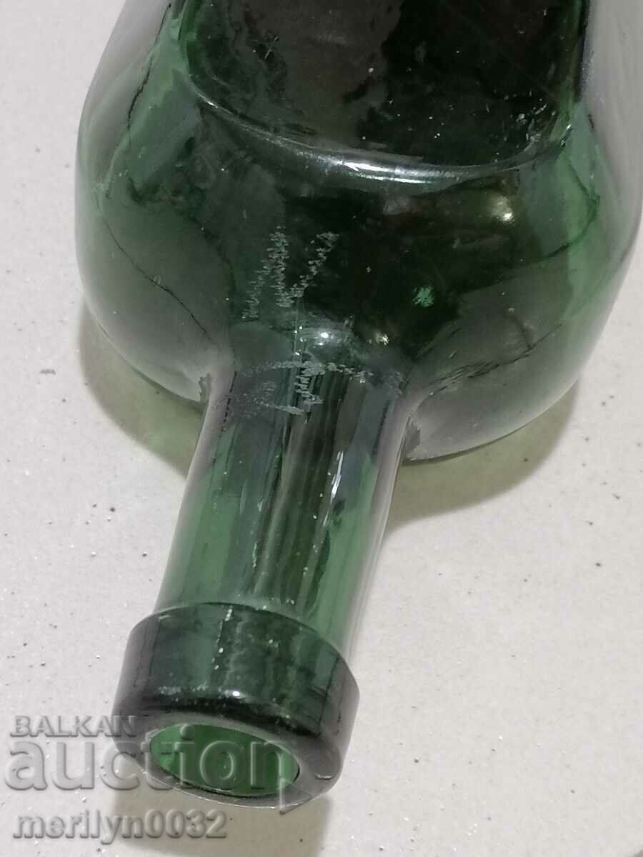 Auction Old bottle of cognac absinthe brandy bottle 0.5 liter 1920s Auction Old bottle of cognac absinthe brandy bottle 0.5 liter 1920s