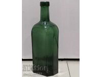 Sticla veche de coniac absint sticla de brandy 0,5 litri anii 1920