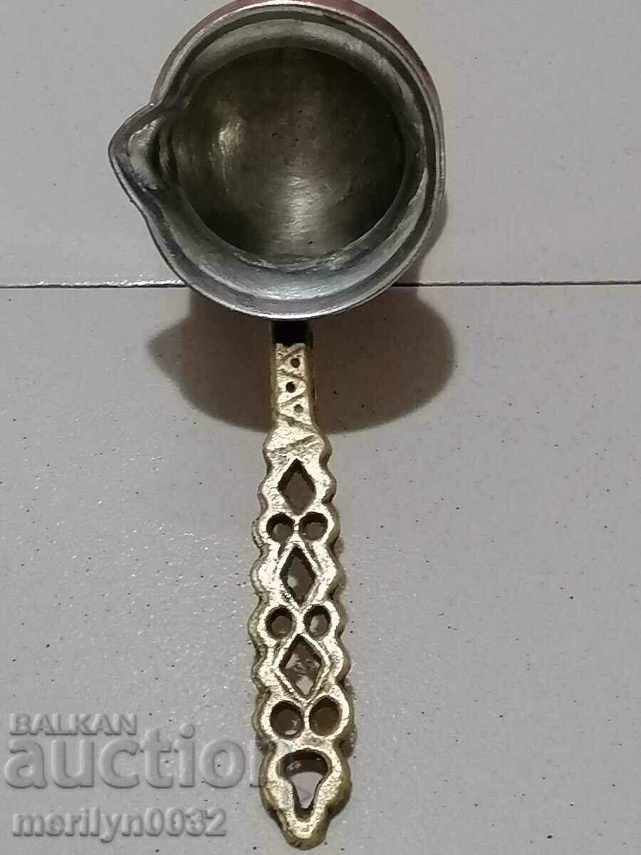 Old tinned copper cezve, coffee pot, copper, copper vessel - 7 Old tinned copper cezve, coffee pot, copper, copper vessel - 7