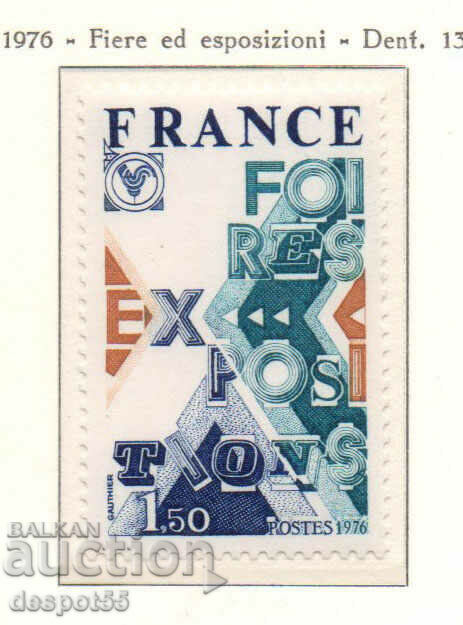 1976. Франция. Федерация на френските панаири и изложби.