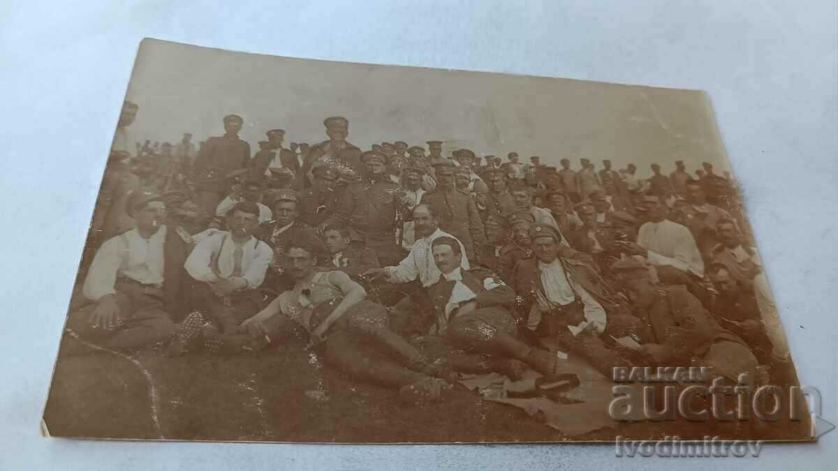Photo Officers and soldiers at the PSV front