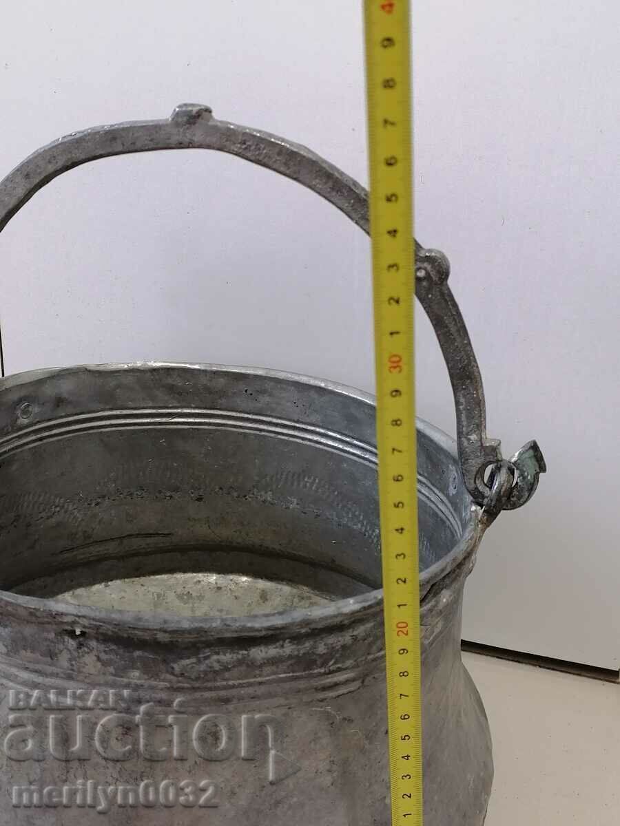 Cazan conservat, monedă de cupru, monedă de cupru, vas de cupru - 6