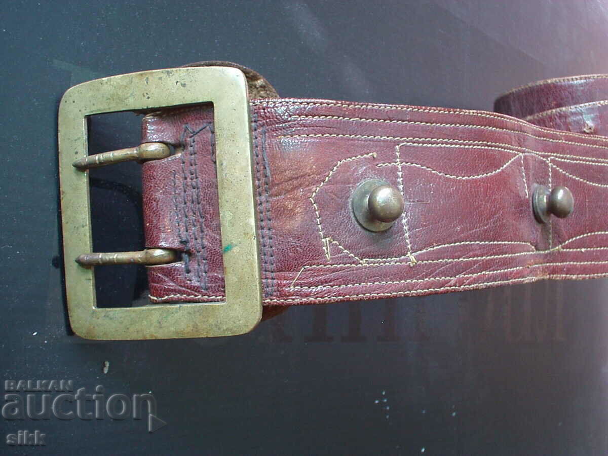vintage leather belt vintage leather belt