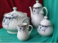 ROW Bulgarian porcelain tureen, jug, sugar bowl, etc.