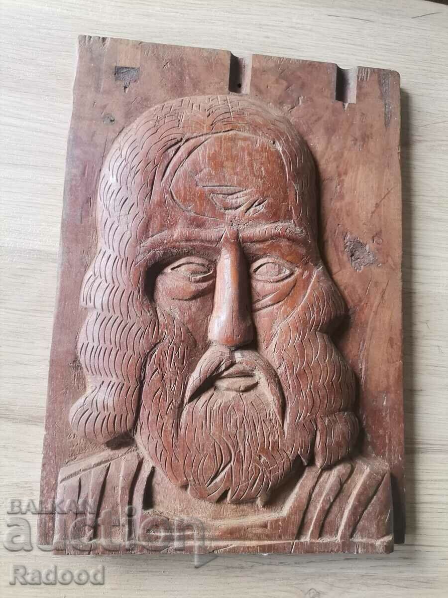 Handmade wooden figure