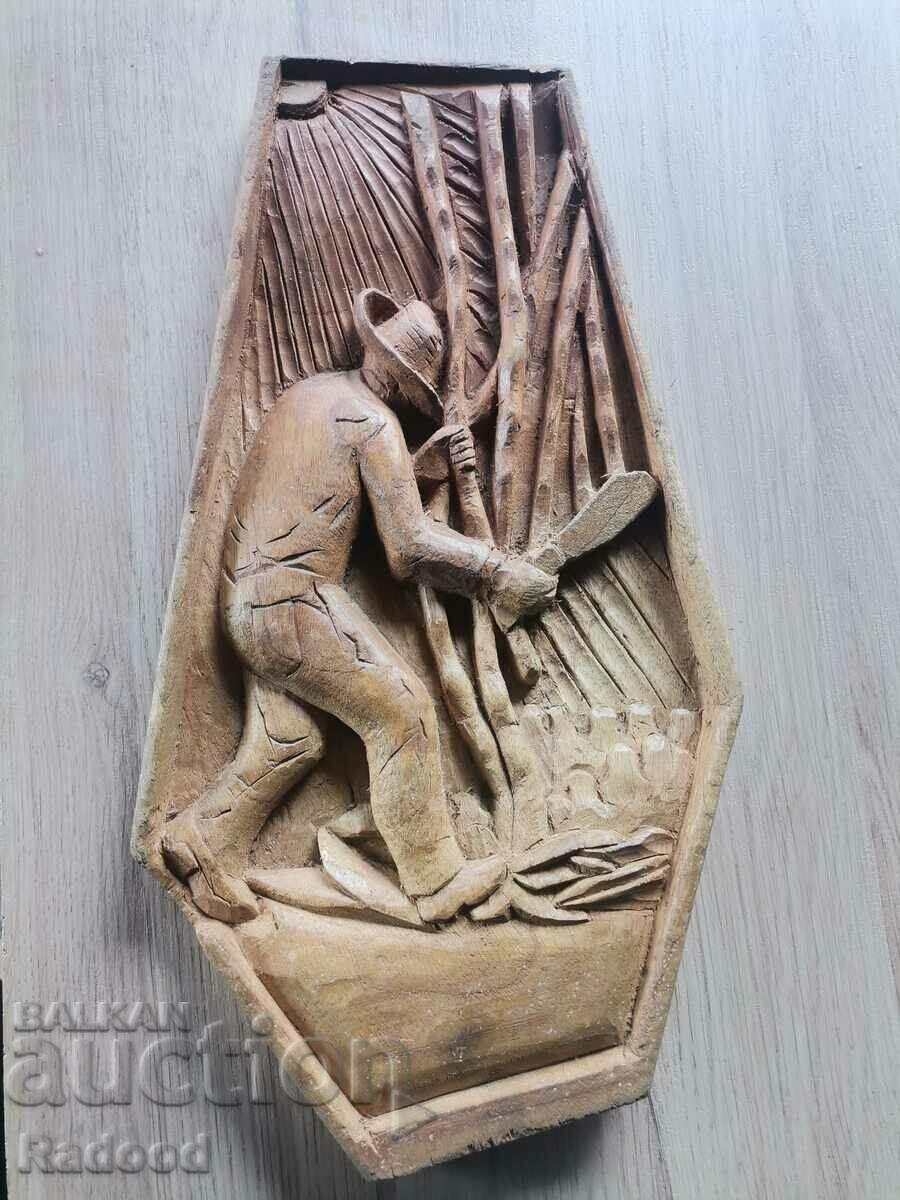 Figurine din lemn lucrate manual