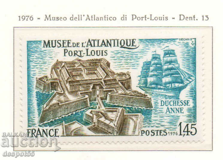 1976. Franţa. Muzeul Atlanticului din Port Louis.