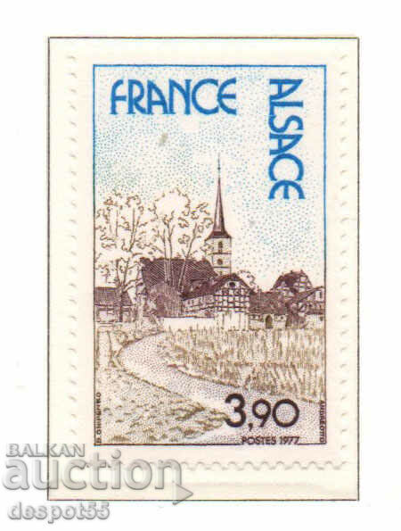 1977. Franţa. Regiunile Franței, Alsacia.