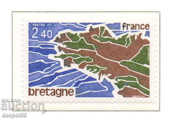 1977. Франция. Региони на Франция, Бретан.