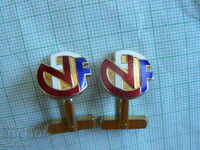 Cufflinks - Buttons Football Federation of Norway