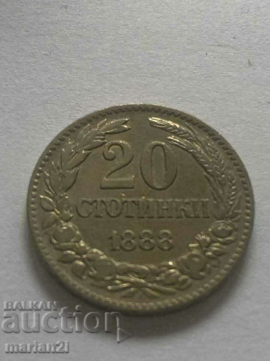 20 cents 1888