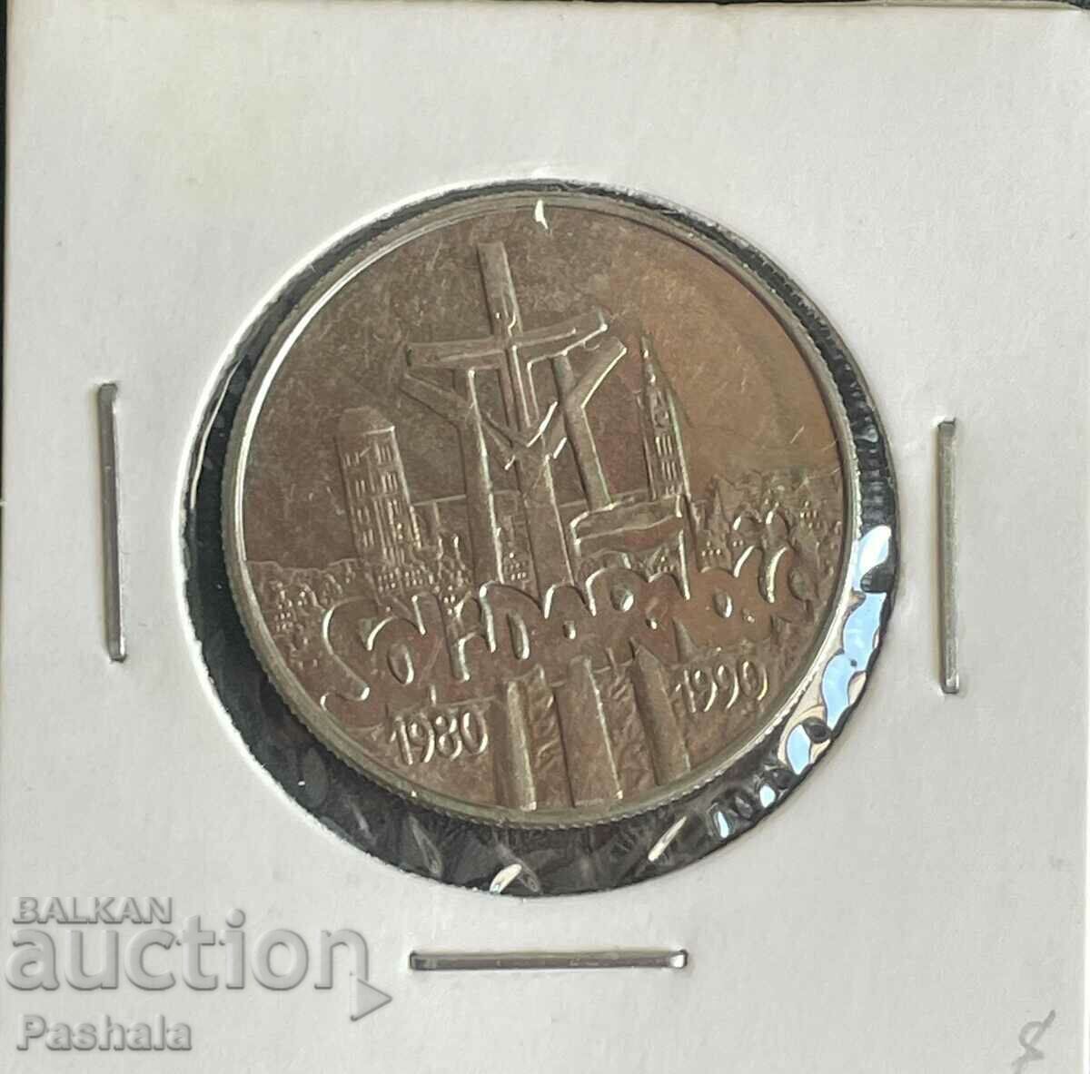 Πολωνία 10000 ζλότι 1990