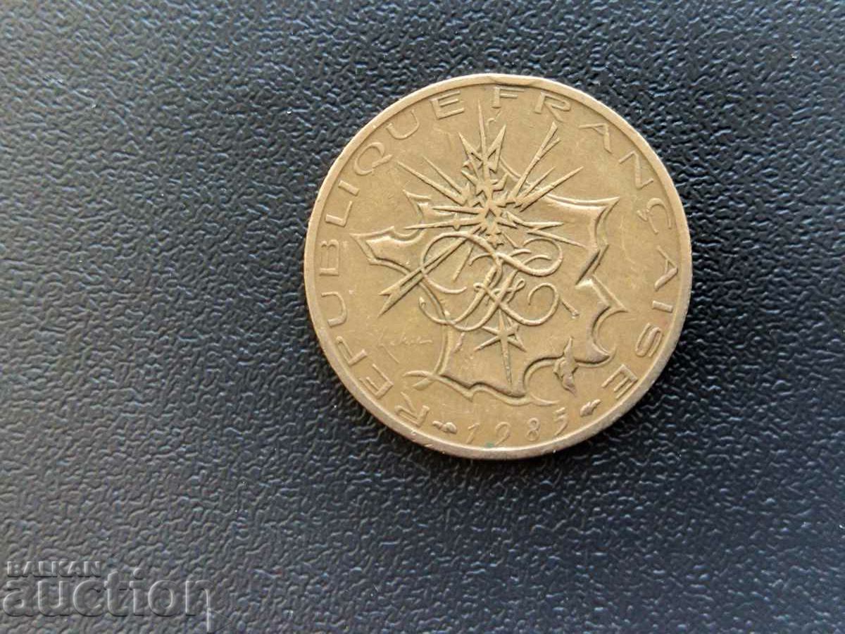 Delivery of France coin 10 francs from 1985. position "B" RARE Delivery of France coin 10 francs from 1985. position "B" RARE