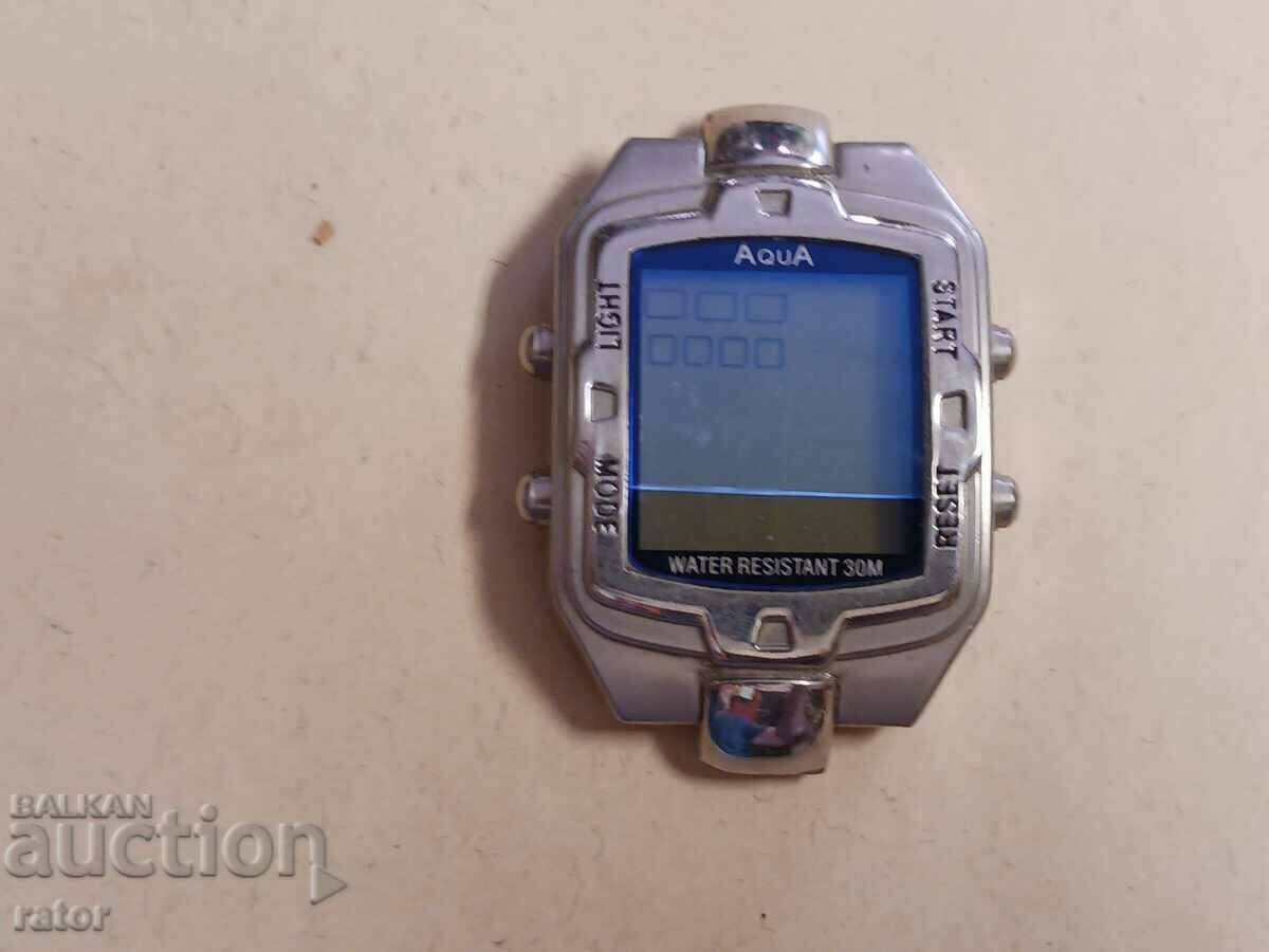 Ceas de mână pentru bărbați AQUA - 30 de metri sub apă cu preț 12.00 BGN | € 6.14 Ceas de mână pentru bărbați AQUA - 30 de metri sub apă cu preț 12.00 BGN | € 6.14