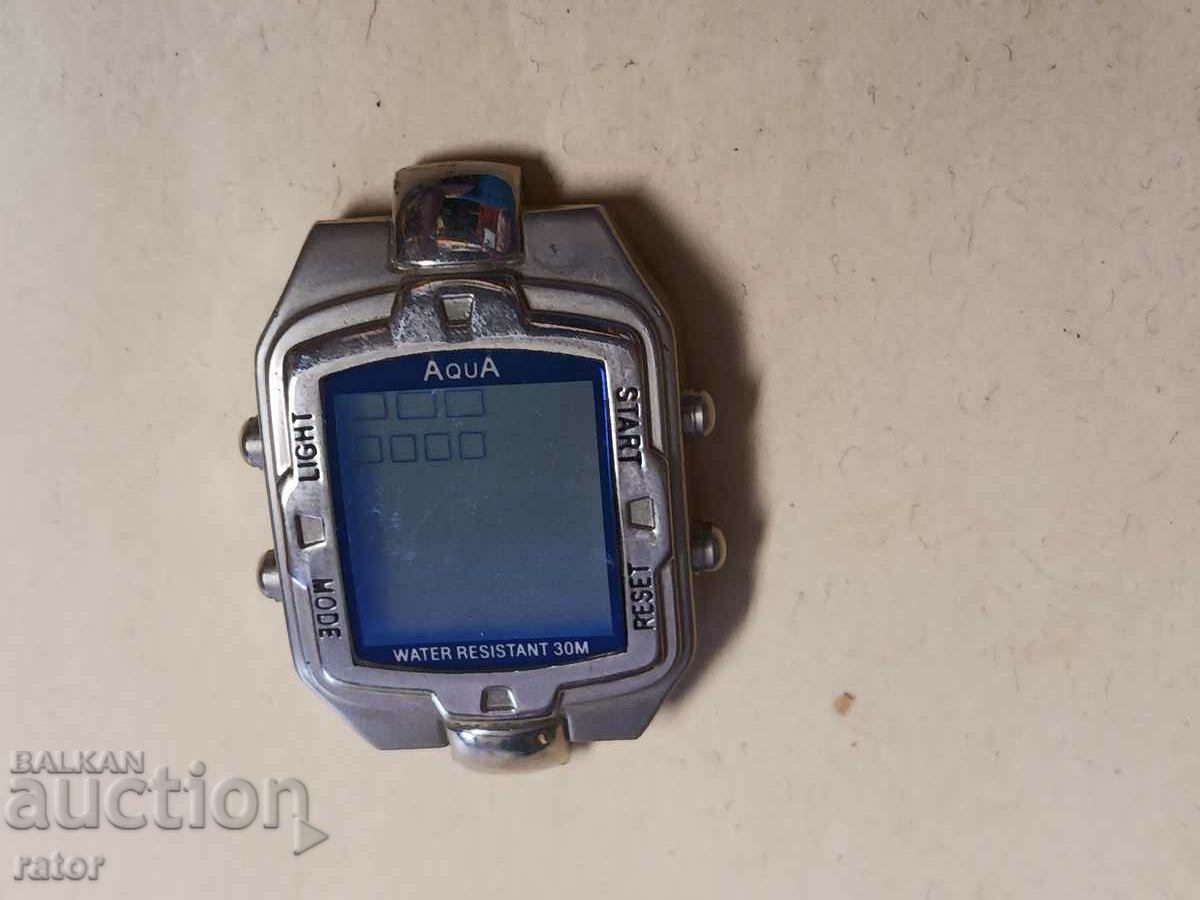 Licitație Ceas de mână pentru bărbați AQUA - 30 de metri sub apă Licitație Ceas de mână pentru bărbați AQUA - 30 de metri sub apă