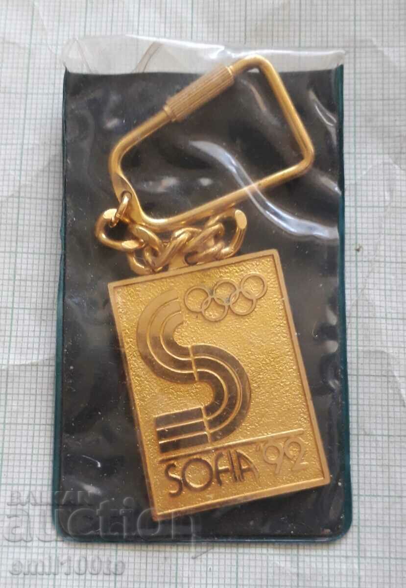 Key holder Sofia, a candidate for the Sofia 92 Winter Olympics