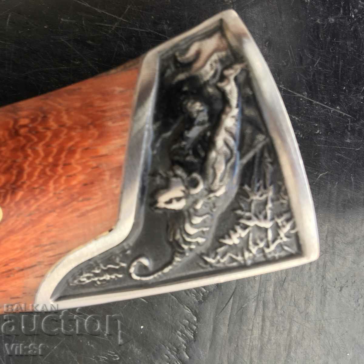 Delivery of Inlaid hunting knife - 175x320 mm