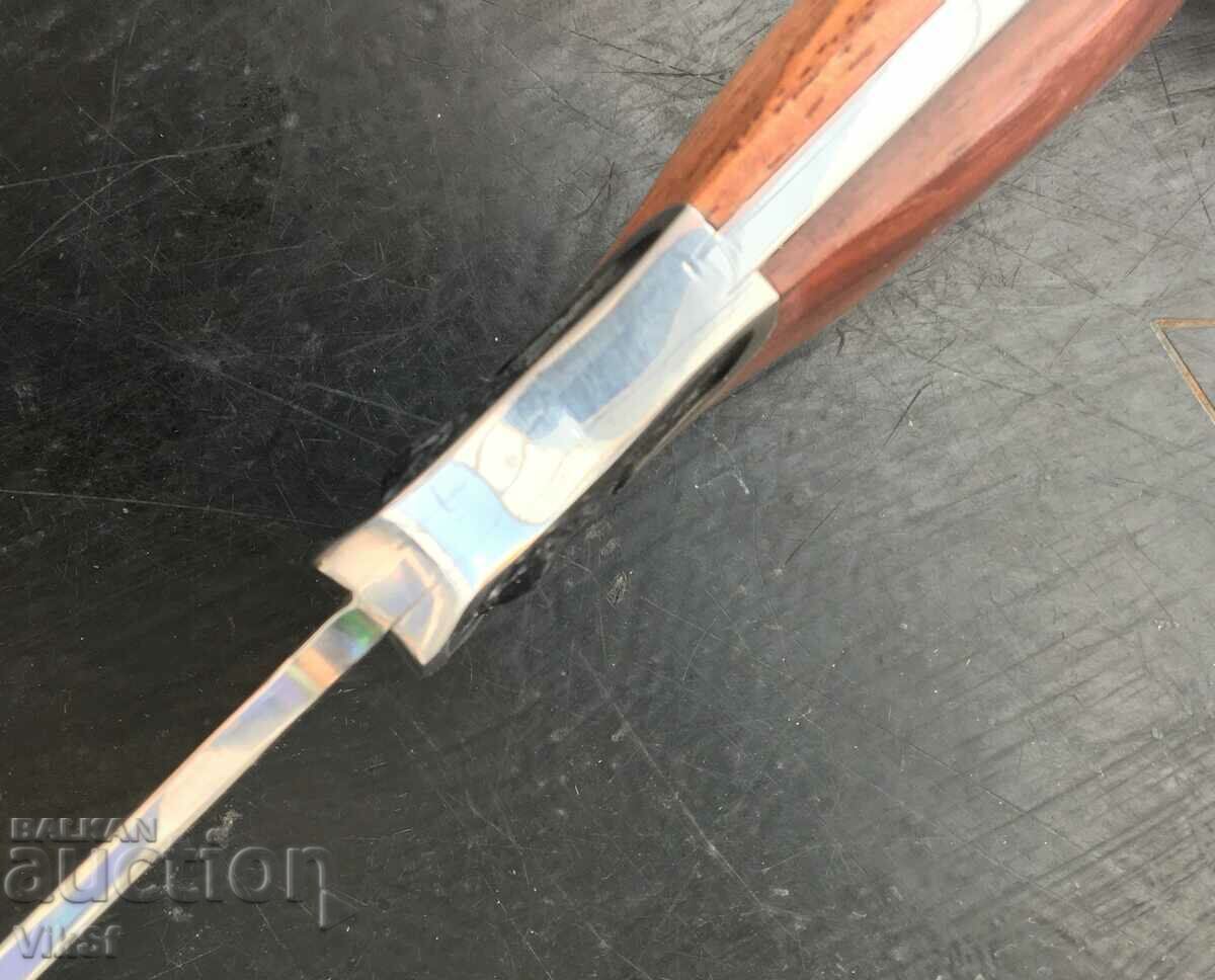 Inlaid hunting knife - 175x320 mm - 5