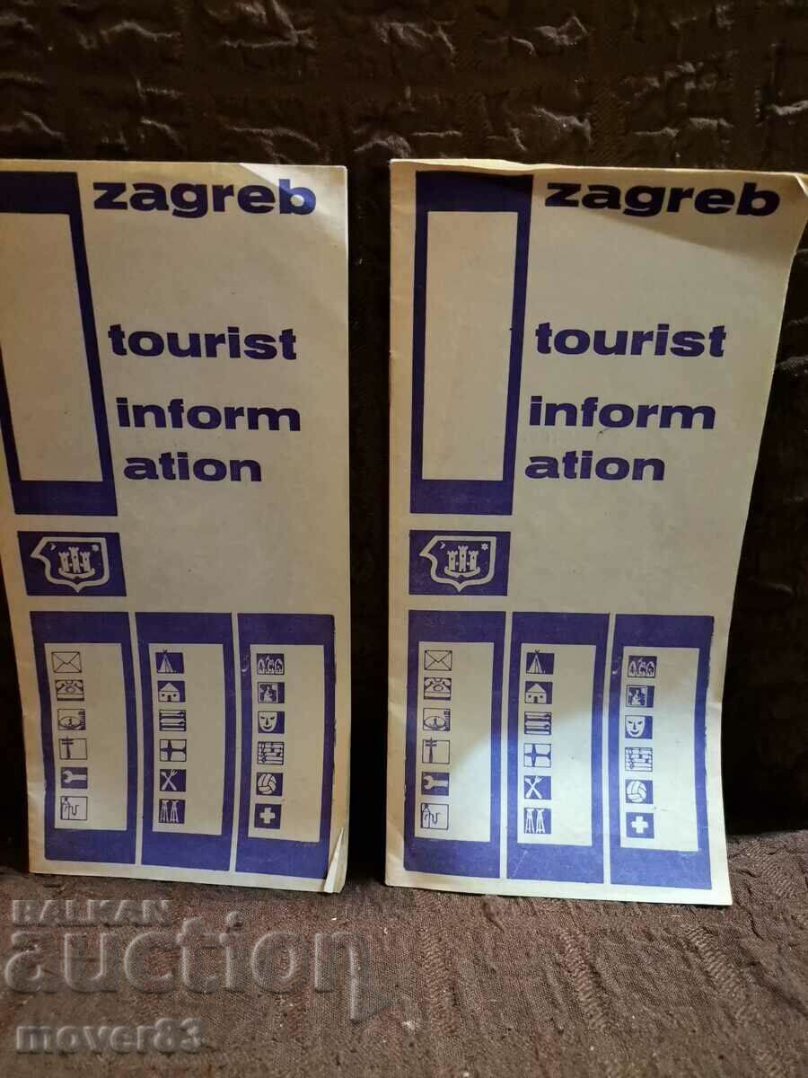 Soc. "Zagreb" brochures. Yugoslavia
