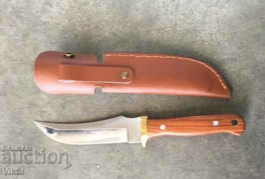 Hunting Knife, cania leather, 110x245 with price 37.50 BGN | € 19.17 Hunting Knife, cania leather, 110x245 with price 37.50 BGN | € 19.17