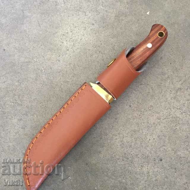 Hunting Knife, cania leather, 110x245