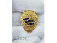 Rare Gold English Long Service Badge L.B.L.