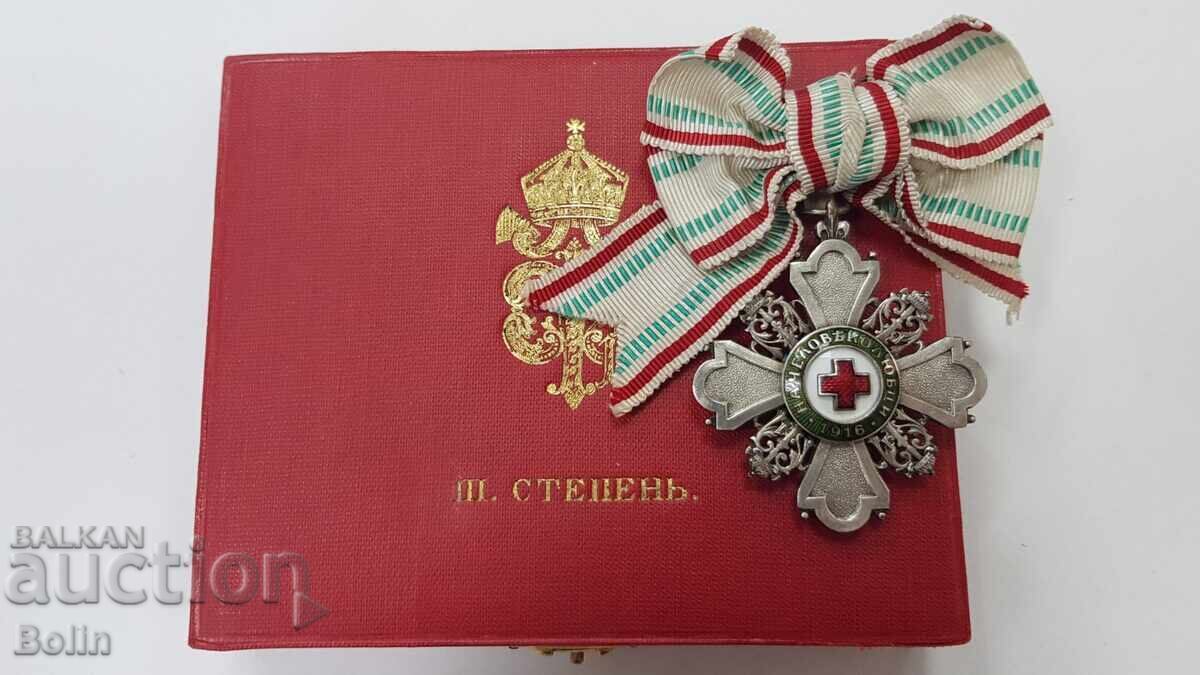 Топ царски дамски Орден На Човеколюбци 3 ст.