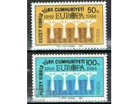 Turkish Cyprus 1984 Europe CEPT (**), series clean unmarked