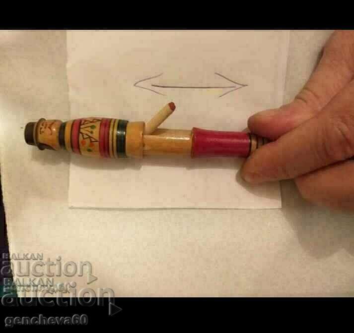 Attractive old pen-matryoshka and Pinocchio - 5