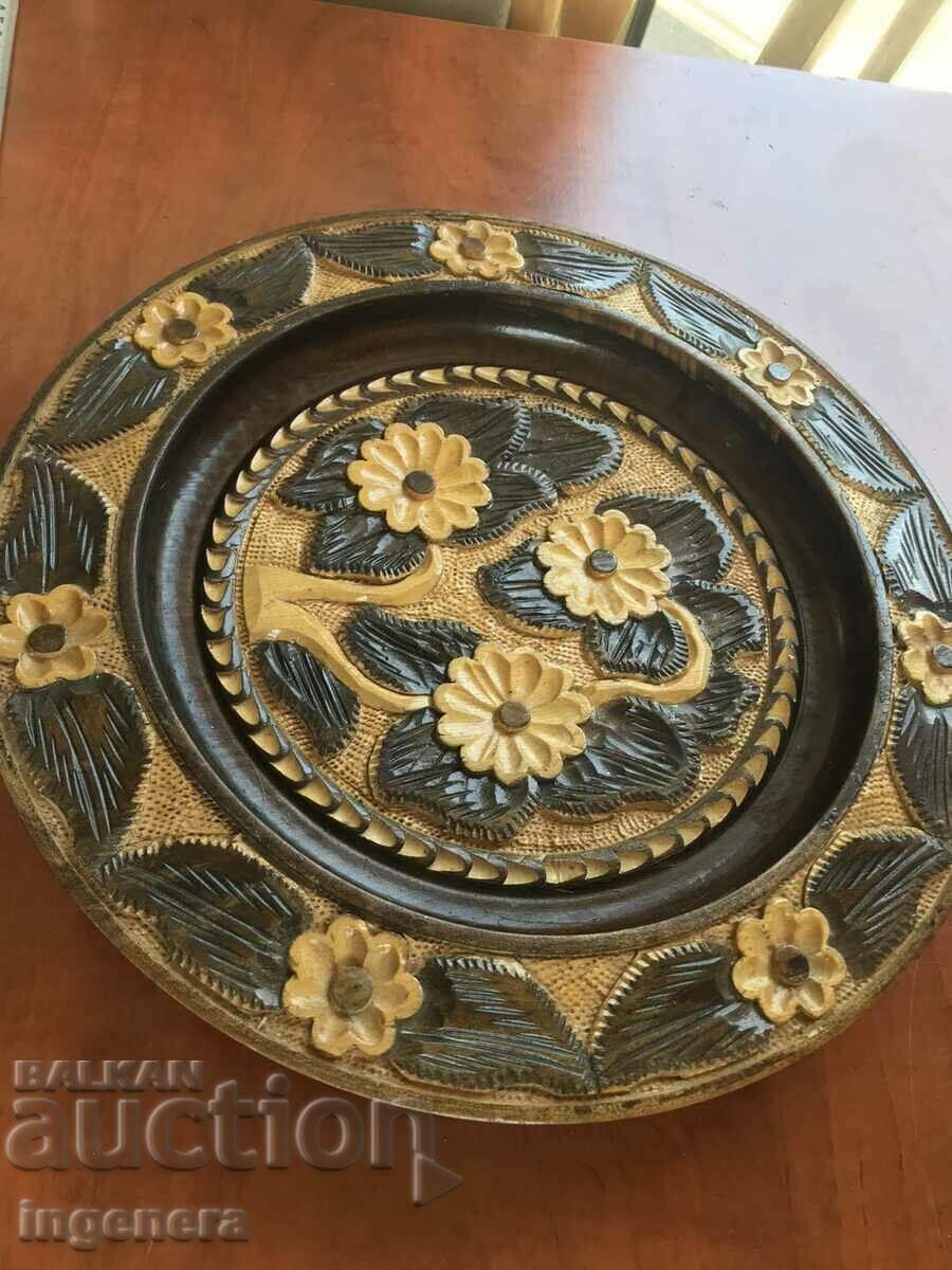 PLATEAU TRAY FRUCTIERA WOOD CARVING PANEL RELIEF BEAUTY - 5 PLATEAU TRAY FRUCTIERA WOOD CARVING PANEL RELIEF BEAUTY - 5