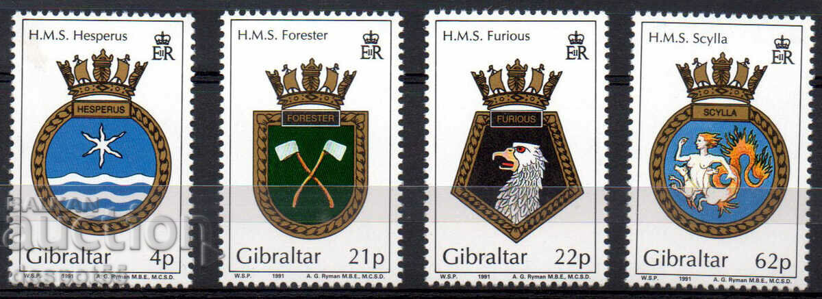 1991. Gibraltar. Marina Regală.
