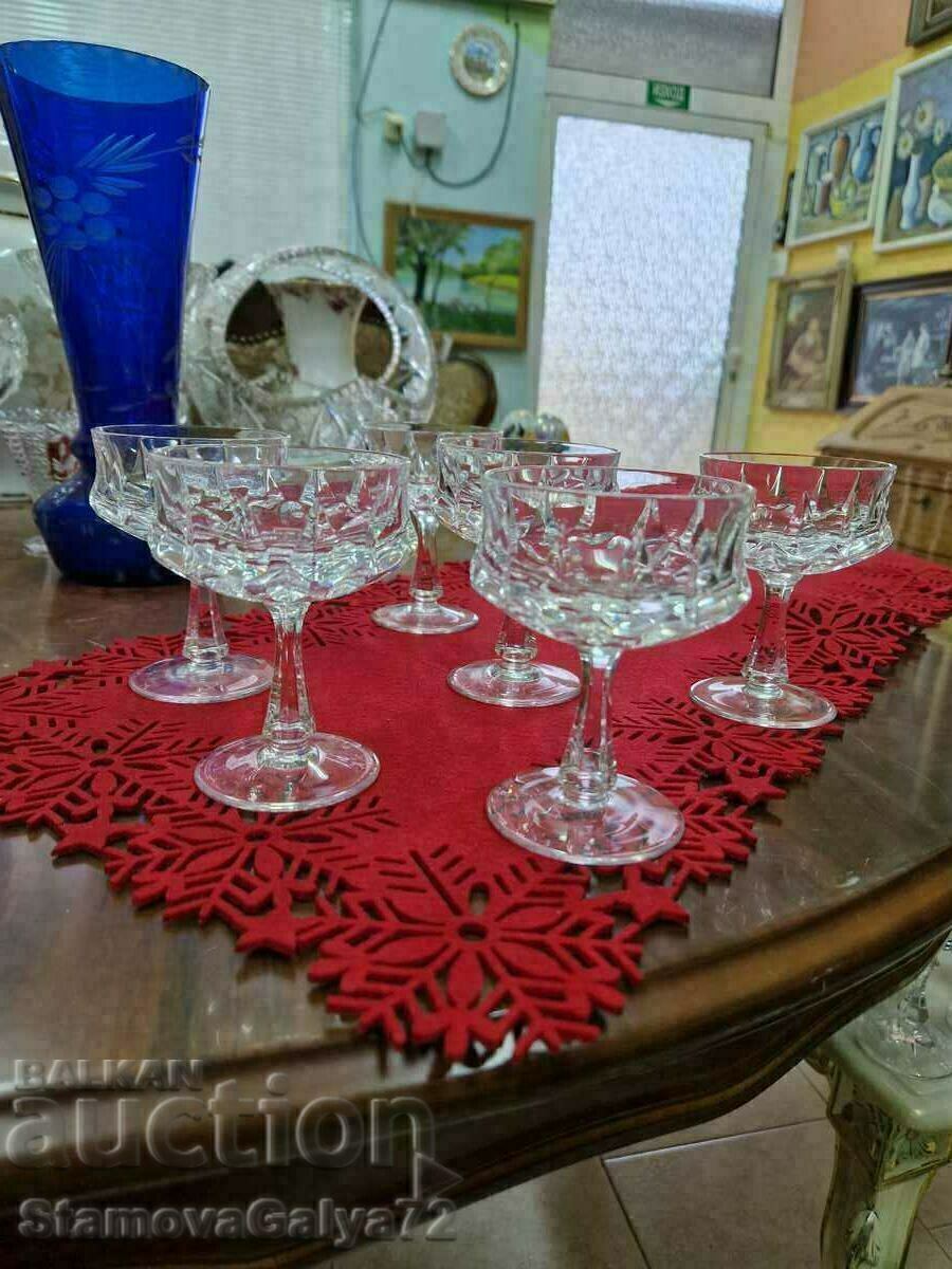 Frumos serviciu de cristal antic - 5