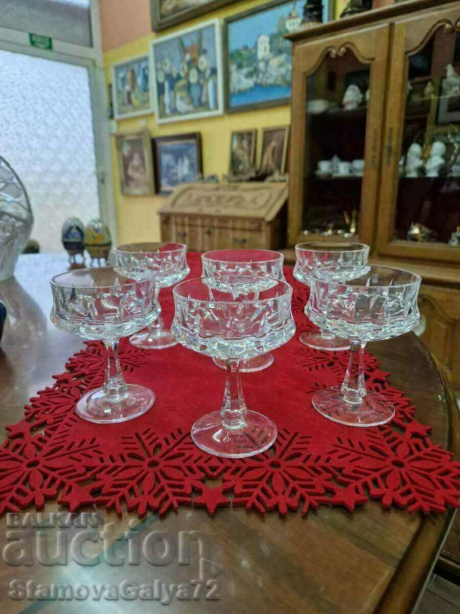 Beautiful antique crystal service