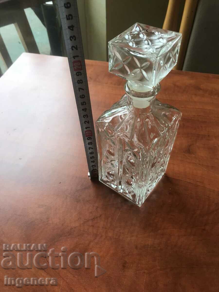 JACKET THICK EMBOSSED GLASS OLD-750 ML with price 18.00 BGN | € 9.20 JACKET THICK EMBOSSED GLASS OLD-750 ML with price 18.00 BGN | € 9.20