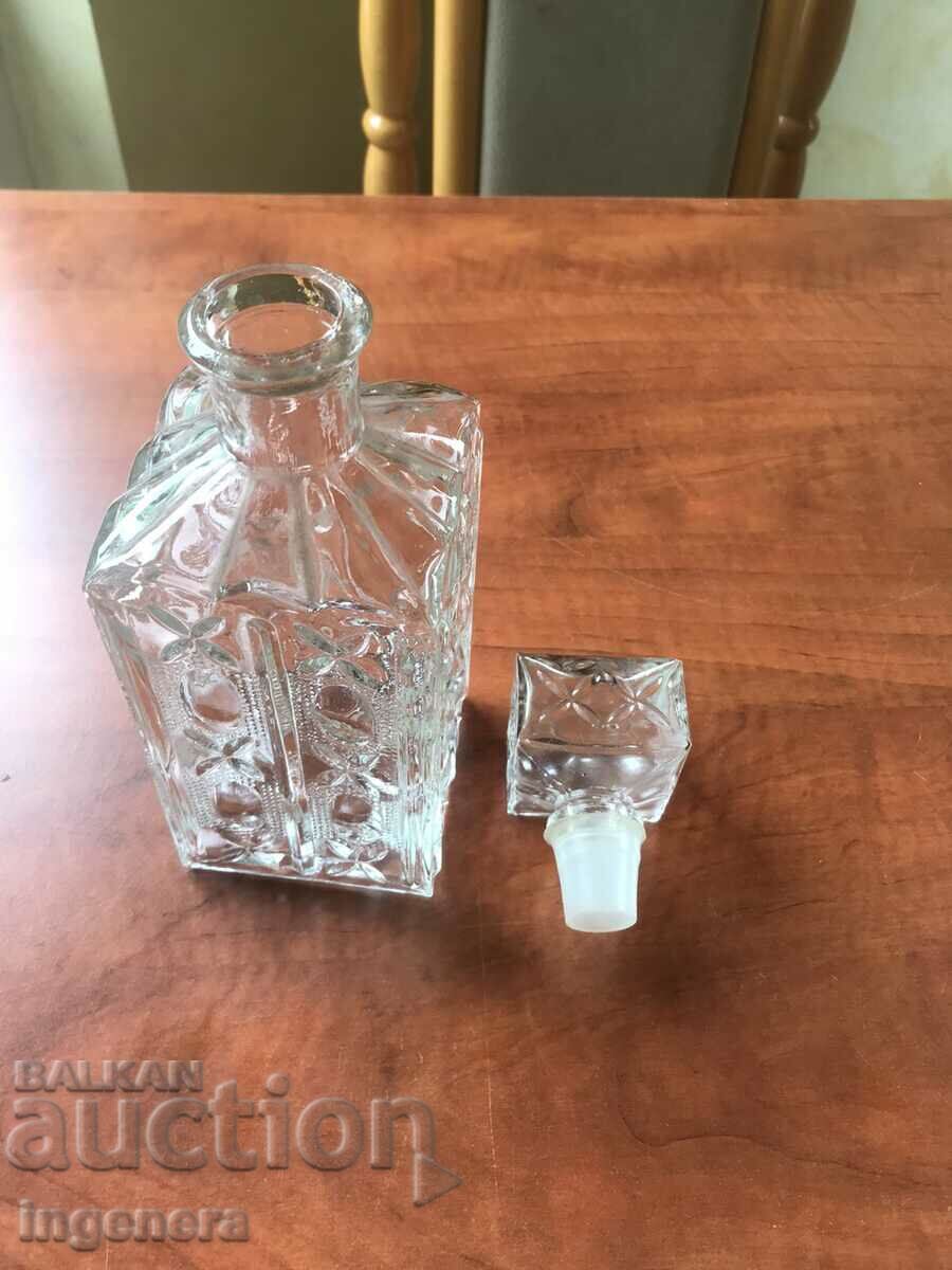 Auction JACKET THICK EMBOSSED GLASS OLD-750 ML Auction JACKET THICK EMBOSSED GLASS OLD-750 ML