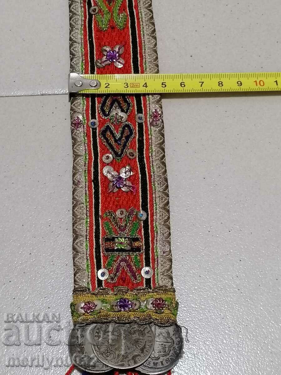 Παλιά χειροποίητη στολή ζώνη ζώνης - 5 Παλιά χειροποίητη στολή ζώνη ζώνης - 5