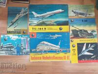 Modell-bogen modele de avioane germane 8 piese