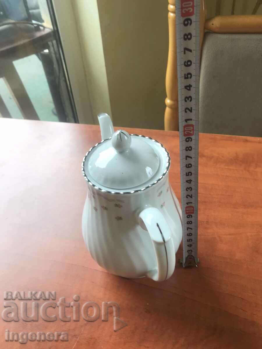 ПОРЦЕЛАН КАНА ЧАЙНИК с цена 9.00 лв. | € 4.60 ПОРЦЕЛАН КАНА ЧАЙНИК с цена 9.00 лв. | € 4.60