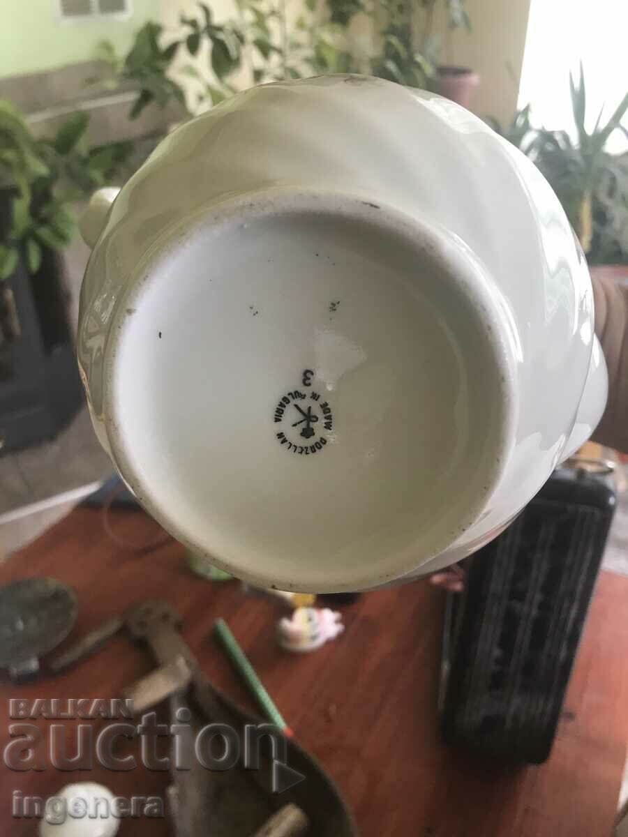 PORCELAIN JUG AND SUGAR BULGARIA - 5 PORCELAIN JUG AND SUGAR BULGARIA - 5