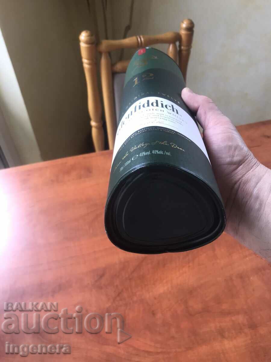 WHISKEY BOTTLE AND BOX - 6 WHISKEY BOTTLE AND BOX - 6