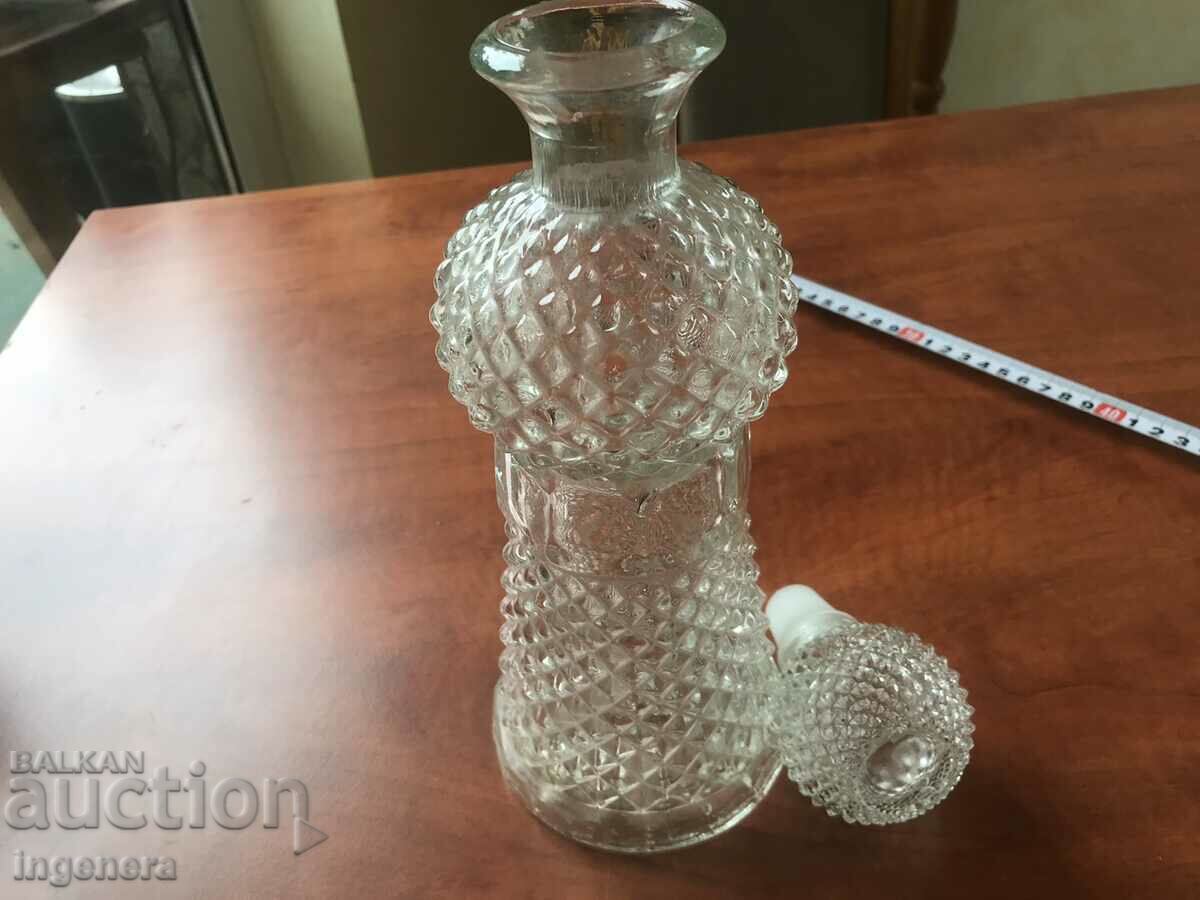 Auction JACKET THICK EMBOSSED GLASS OLD-750 ML Auction JACKET THICK EMBOSSED GLASS OLD-750 ML