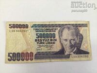 Turkey 500000 Lira 1998 (HP)