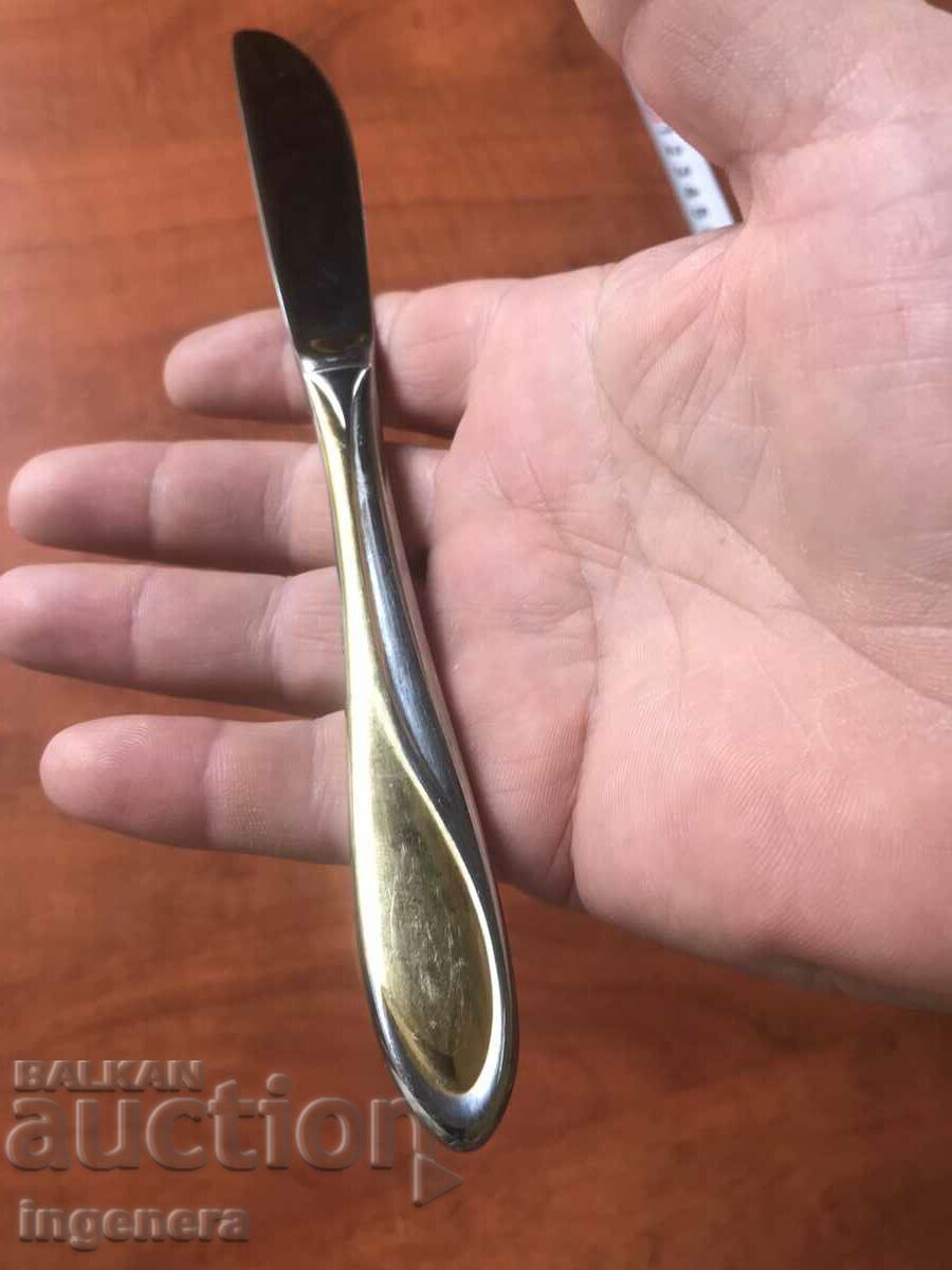 SERVICE KNIFE MARKED MARKED GOLD-2 PCS - 7 SERVICE KNIFE MARKED MARKED GOLD-2 PCS - 7