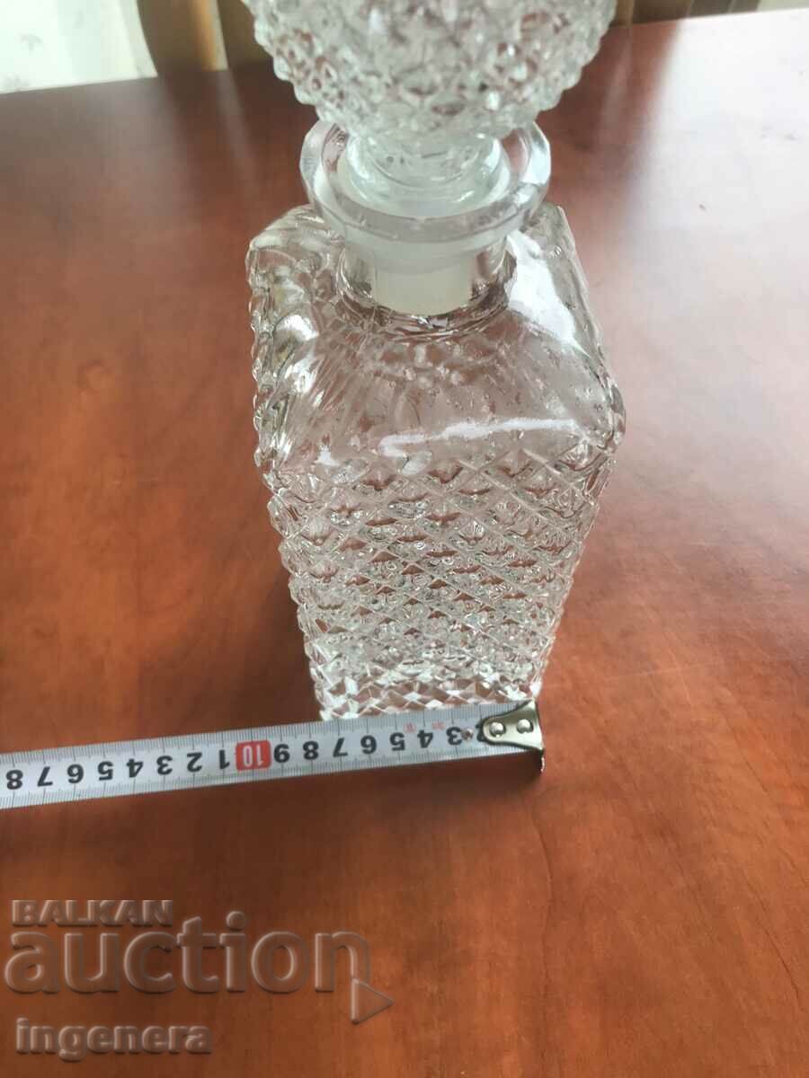 Auction JACKET THICK EMBOSSED GLASS OLD-750 ML Auction JACKET THICK EMBOSSED GLASS OLD-750 ML