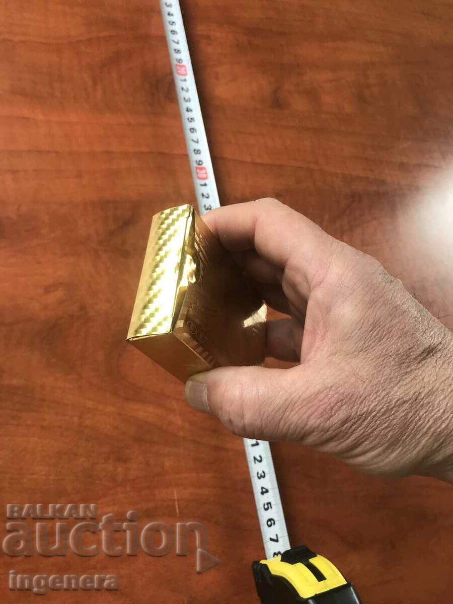 Delivery of NEW GOLD PLATED BRIDGE DECK CARDS - STANDARD SIZE