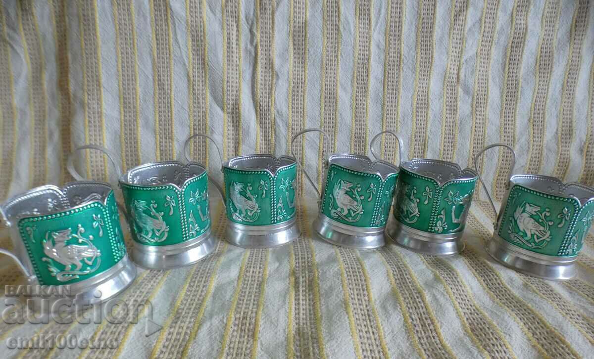 A set of 6 beautiful USSR sotsa made in USSR with price 18.00 BGN | € 9.20 A set of 6 beautiful USSR sotsa made in USSR with price 18.00 BGN | € 9.20